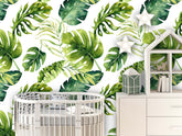 Tropical Palm Leaves Wallpaper